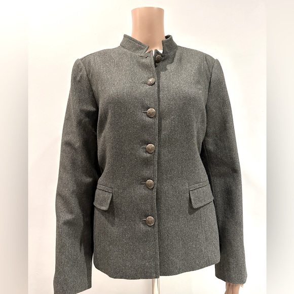 Banana Republic Military Wool Blend Blazer - Picture 4 of 8